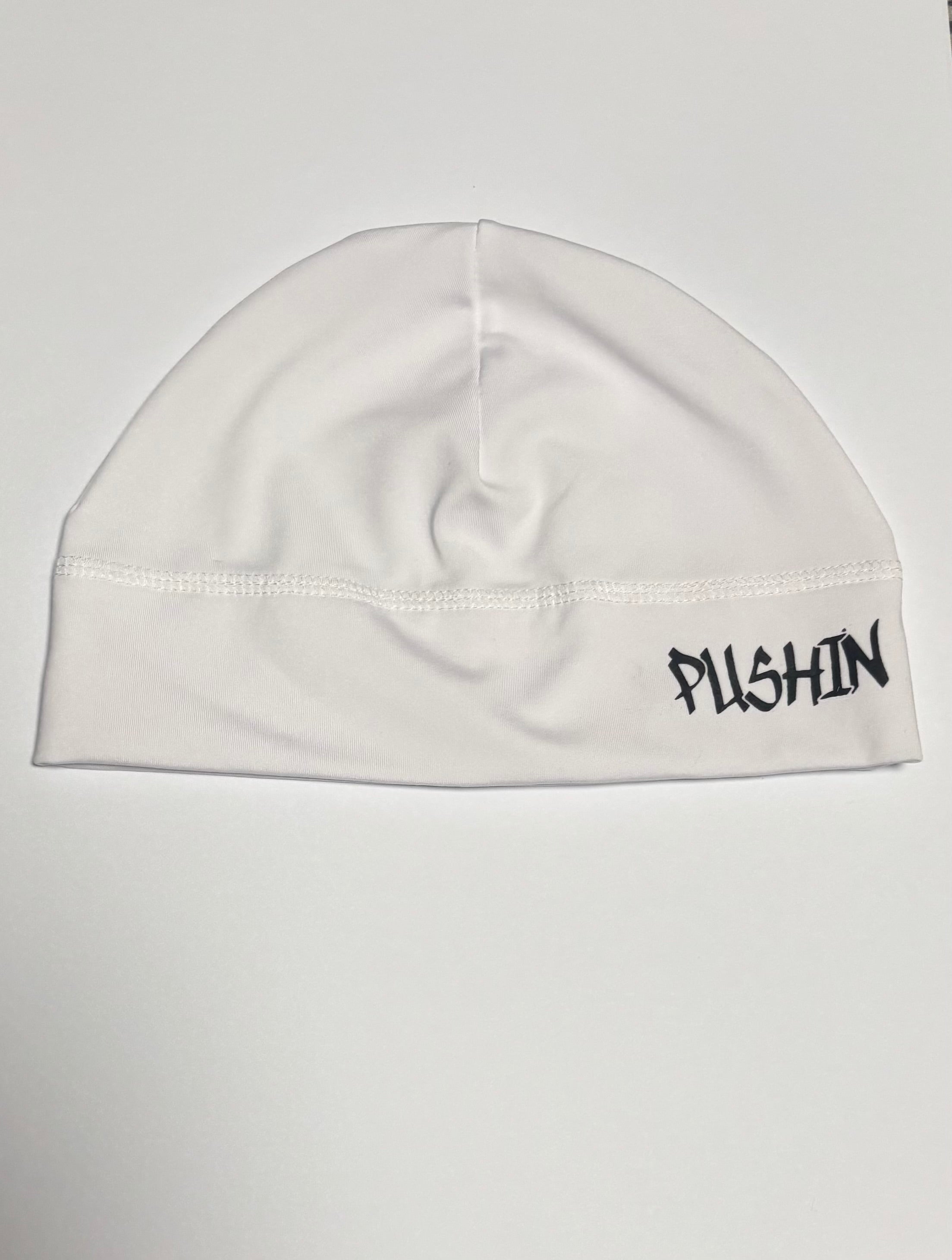 PUSHIN Skull Cap White